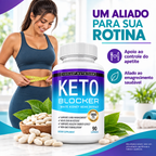 Anúncio com mulher medindo a cintura e benefícios apresentados com linguagem responsável