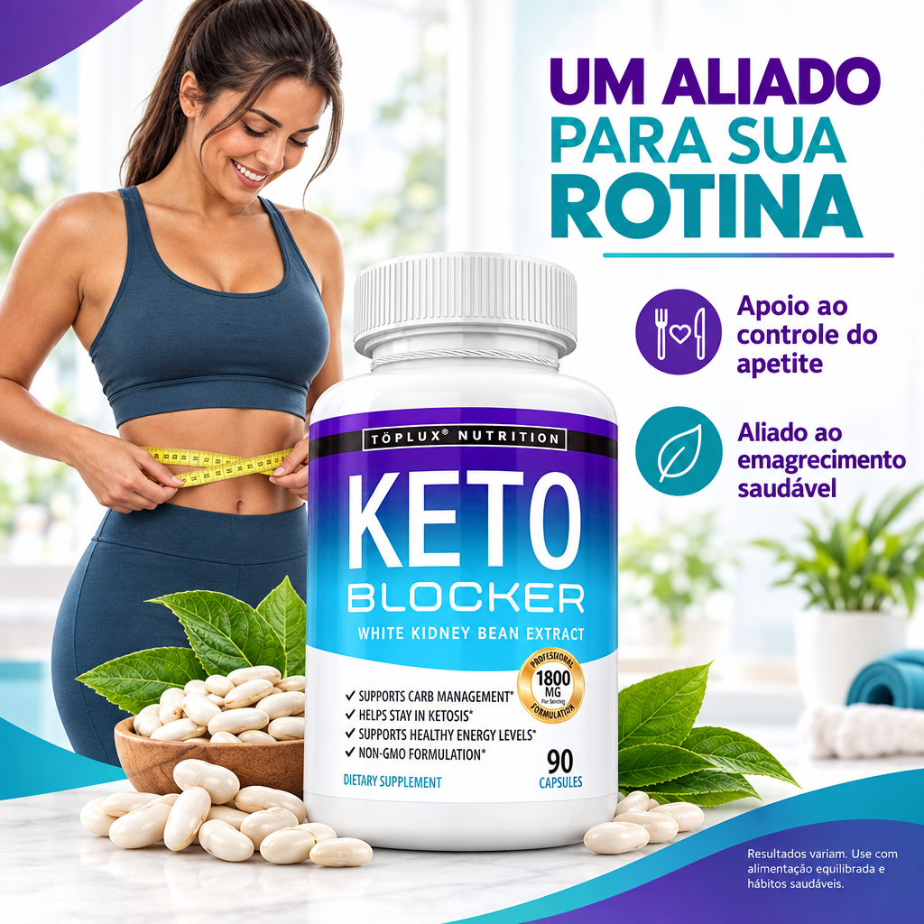 Anúncio com mulher medindo a cintura e benefícios apresentados com linguagem responsável